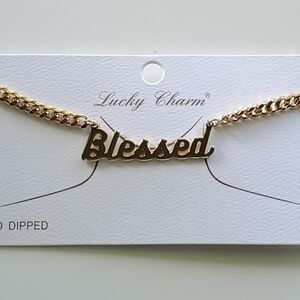 "Blessed" Necklace
